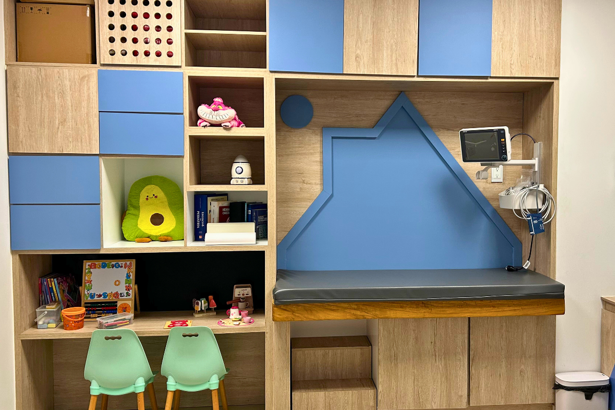 Consultorio pediátrico infantil